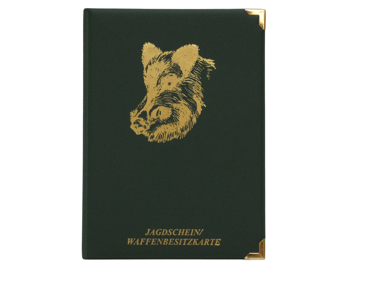 Jagdscheinhülle/ Waffenbesitzkarte Keiler