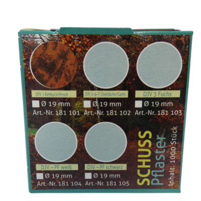 Schusspflaster Rehbock/Hirsch , 19mm