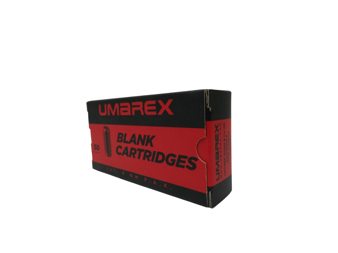 Umarex, Platzpatronen Pistole 9mm, 50 ST – Bild 2