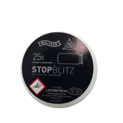 Walther ProSecure, Stop Blitz, 9mm Pistole