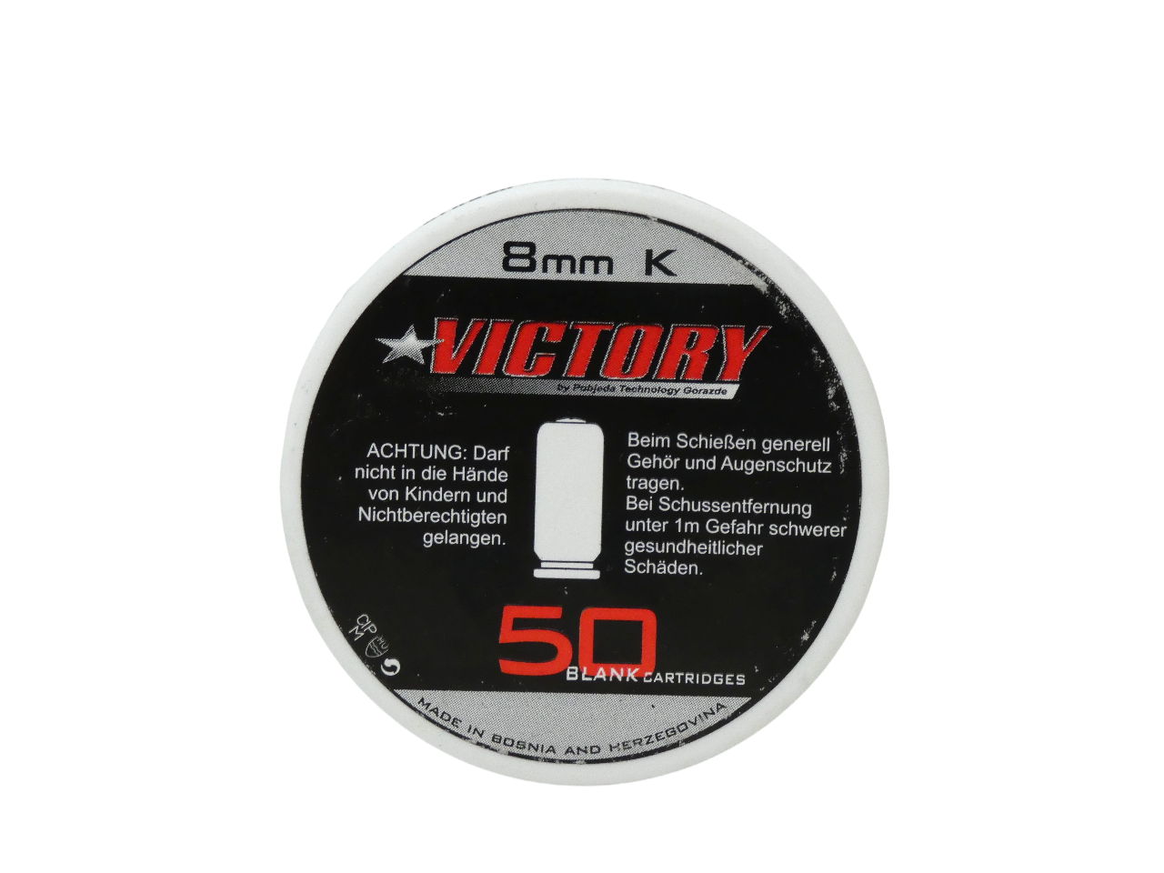 Gas-/ Signal Platzpatronen, 8mm, Victory