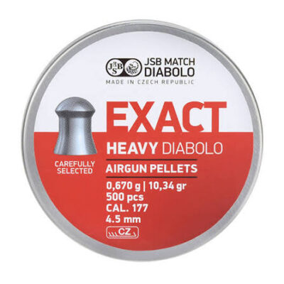 JSB Diabolo Exact, Rundkopf 4,5mm